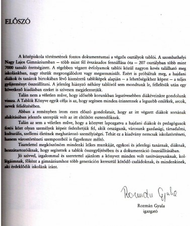 NLG könyv előszó